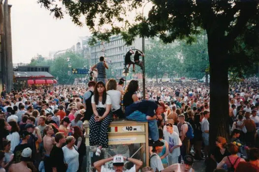 Registros da cena da música eletrônica em Berlin