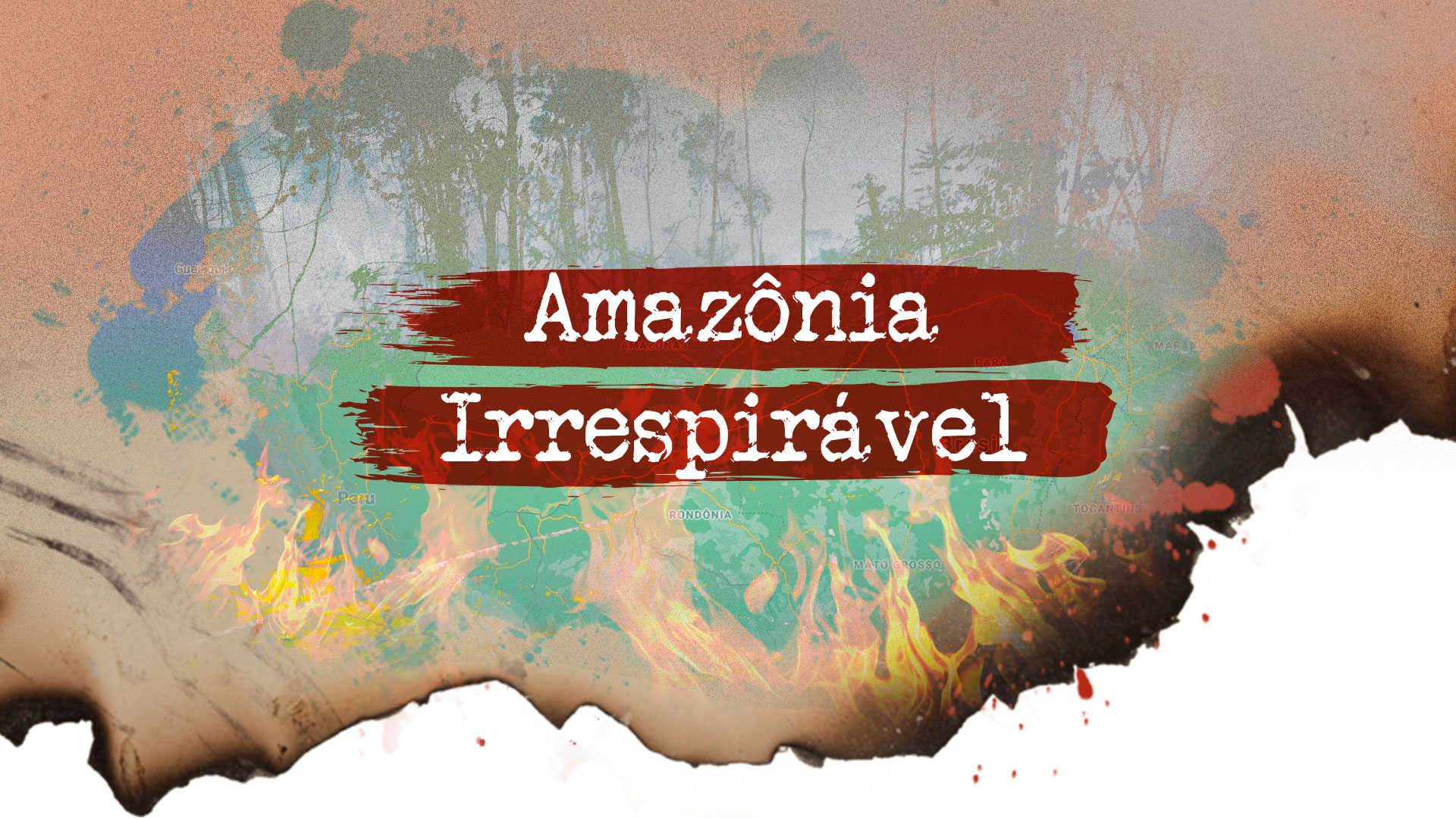 Queimadas e COVID-19 deixam a Amazônia Irrespirável e confusa.