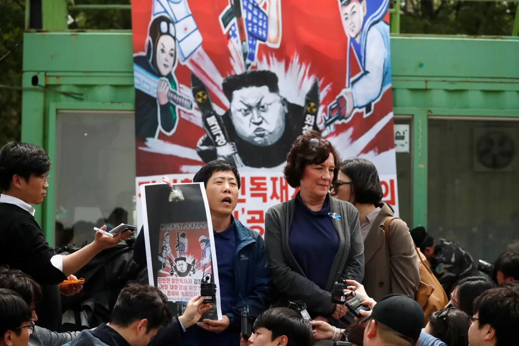 Park Sang-hak, ativista ex-norte-coreano, refugiado na Coreia do Sul, um dos maiores propagandistas anti-Pyongyang.