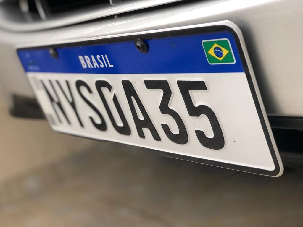 Placa padrão Mercosul: descubra quando entrará em vigor.